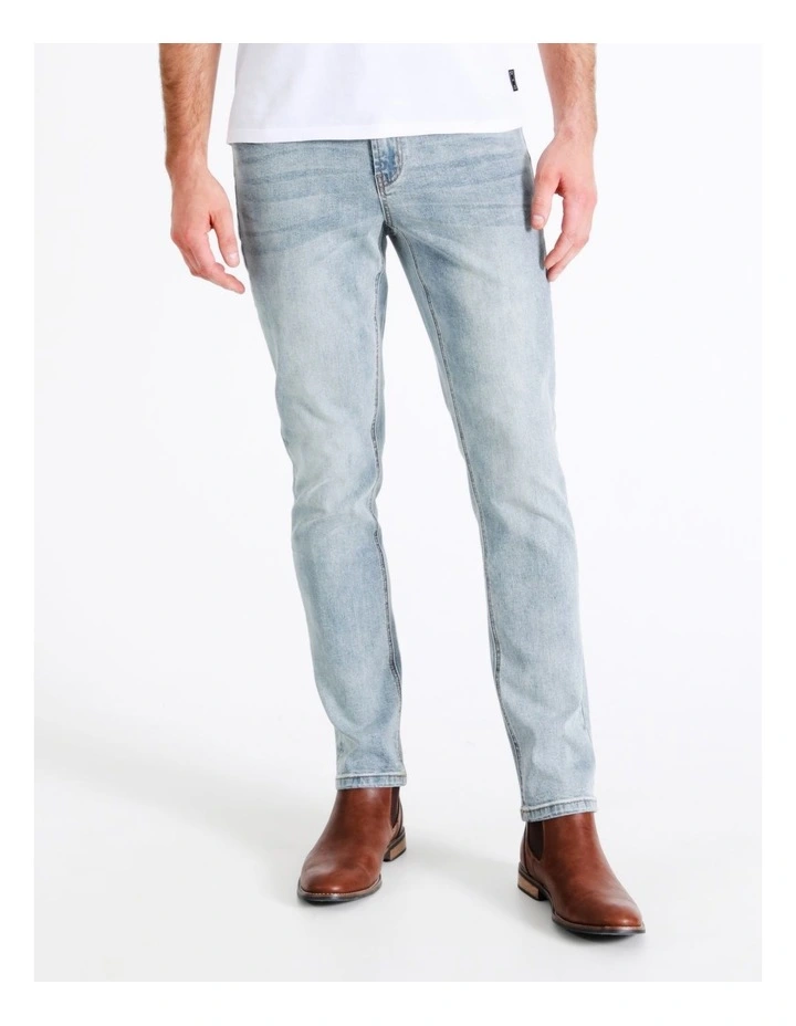 Kristian Slim Tapered Jean Size 34 Leg Length In Denim 2 Kristian Slim Tapered Jean Size 34 Leg Length In Denim - Image 2