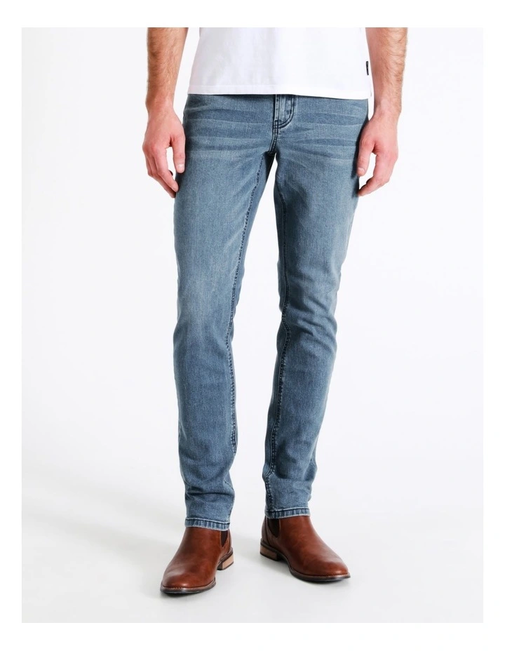 Kristian Slim Tapered Jean Size 34 Leg Length In Blue 2 Kristian Slim Tapered Jean Size 34 Leg Length In Blue - Image 2