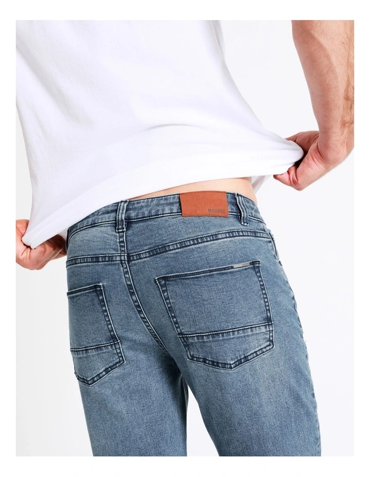 Kristian Slim Tapered Jean Size 34 Leg Length In Blue 4 Kristian Slim Tapered Jean Size 34 Leg Length In Blue - Image 4