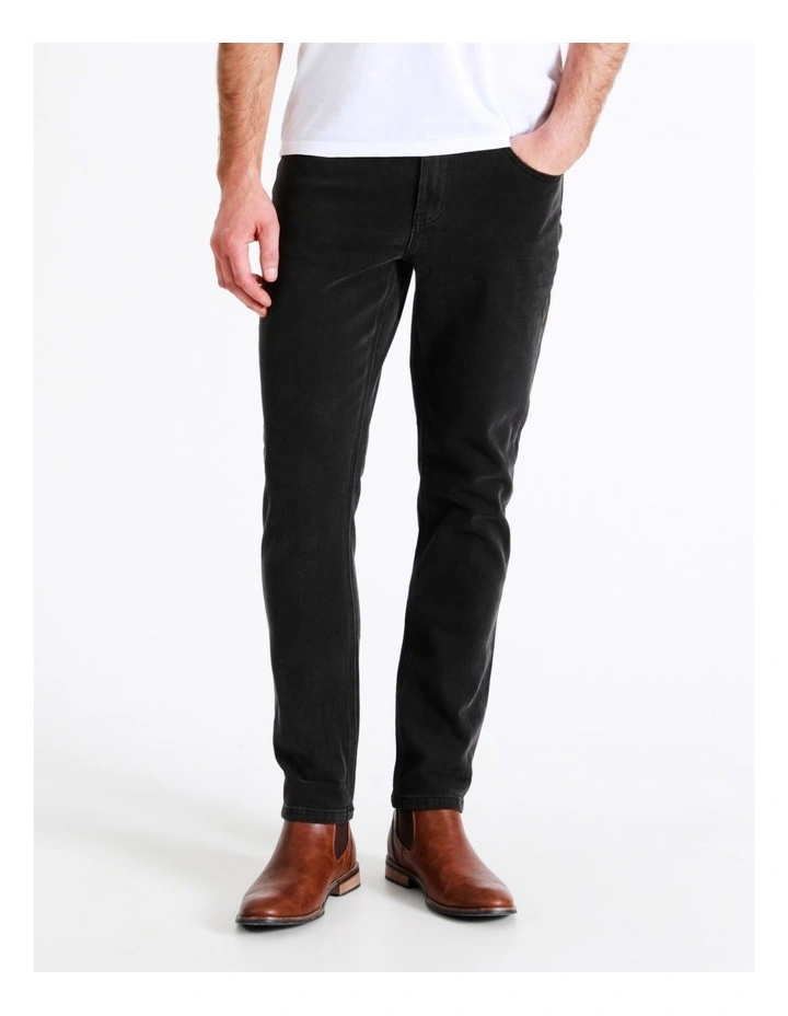 Kristian Slim Tapered Jean Size 34 Leg Length In Black 2 Kristian Slim Tapered Jean Size 34 Leg Length In Black - Image 2
