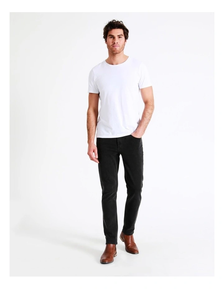 Kristian Slim Tapered Jean Size 34 Leg Length In Black 4 Kristian Slim Tapered Jean Size 34 Leg Length In Black - Image 4
