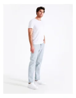 Luca Relaxed Fit Bleached Jean In Denim 9 Luca Relaxed Fit Bleached Jean In Denim -Myer Clothing Shop 918776440 3 720x928