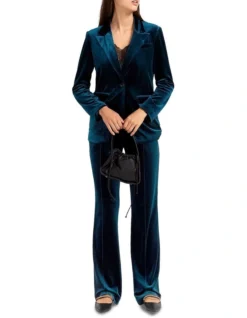 Eternity Velvet Blazer In Blue -Myer Clothing Shop 919133740 5 1 720x928