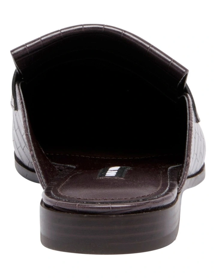 Nine West Kilts Brown Flat Mules 4 Nine West Kilts Brown Flat Mules - Image 4
