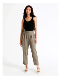 Lyocell Pant In Tan