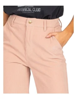 Rusty Keep Dreaming Cord Pant In Pink -Myer Clothing Shop 919701100 4 720x928