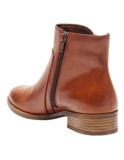 Glasgow Mid Brown Glove Boots -Myer Clothing Shop 919796140 6 720x928
