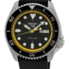 Seiko 5 Sports Special Edition Podium Yellow Black Watch SRPJ07K