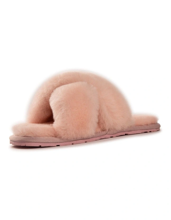 Sheepskin Wool Brighton Pale Pink Slippers 1 Sheepskin Wool Brighton Pale Pink Slippers