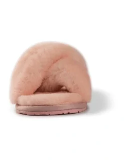 Sheepskin Wool Brighton Pale Pink Slippers 10 Sheepskin Wool Brighton Pale Pink Slippers -Myer Clothing Shop 920807290 4 720x928
