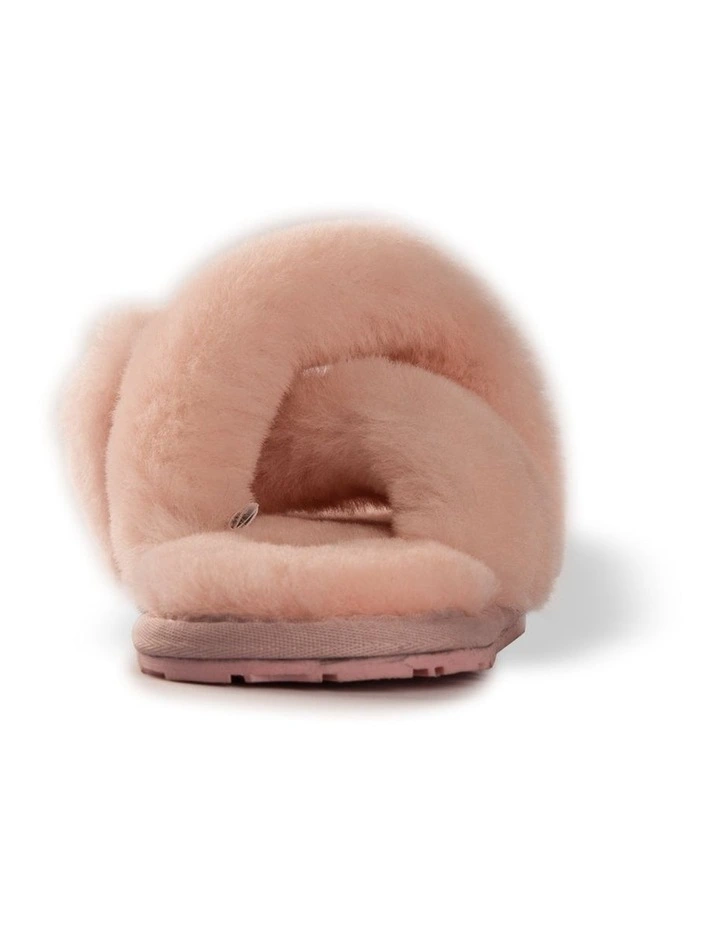 Sheepskin Wool Brighton Pale Pink Slippers 6 Sheepskin Wool Brighton Pale Pink Slippers - Image 6