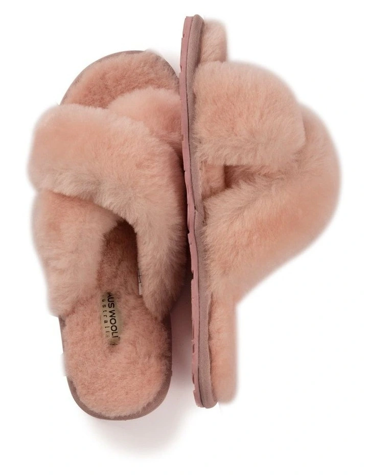 Sheepskin Wool Brighton Pale Pink Slippers 7 Sheepskin Wool Brighton Pale Pink Slippers - Image 7
