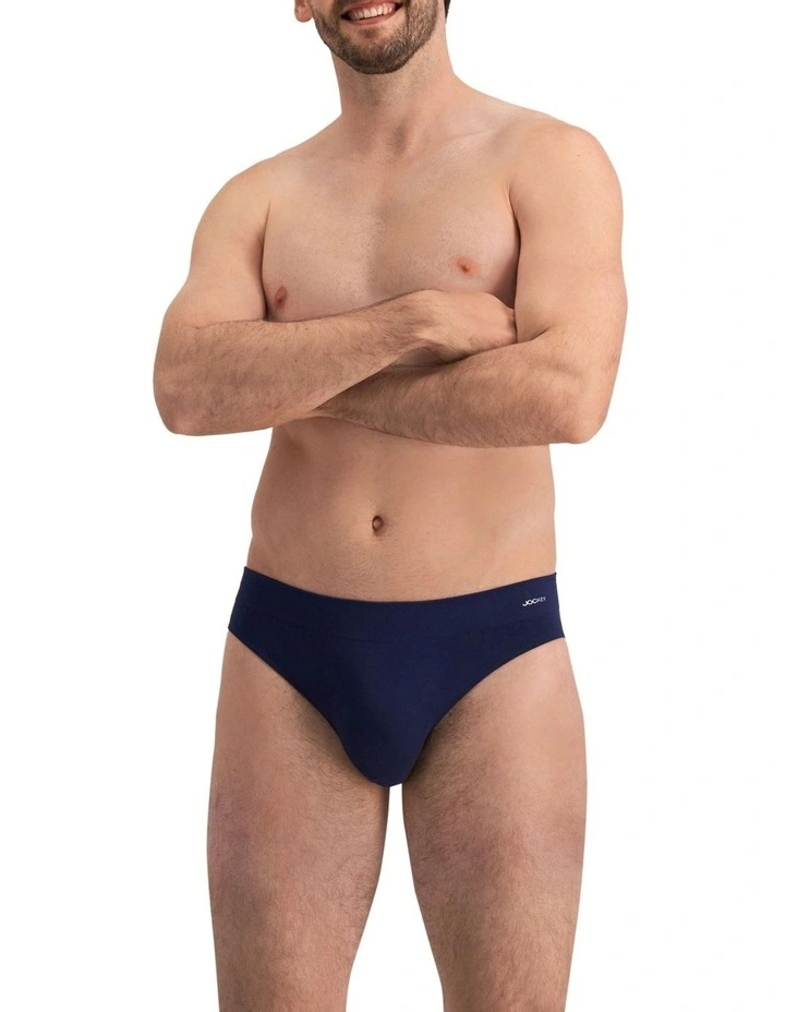 Jockey Seamless Brief In Deepest Navy 1 Jockey Seamless Brief In Deepest Navy