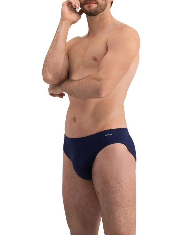 Jockey Seamless Brief In Deepest Navy 2 Jockey Seamless Brief In Deepest Navy - Image 2