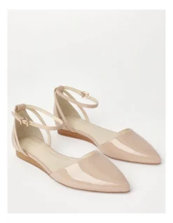 Kendall Patent Flat Shoes In Nude -Myer Clothing Shop 920845630 3 720x928