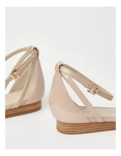 Kendall Patent Flat Shoes In Nude -Myer Clothing Shop 920845630 5 720x928