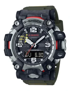 G-SHOCK Master Of G Triple Sensor Mudmaster Grey/Green Watch GWG2000-1A3