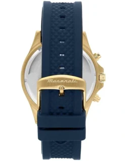 Maserati Sfida Gold R8871640004 Watch In Blue -Myer Clothing Shop 921152080 3 720x928