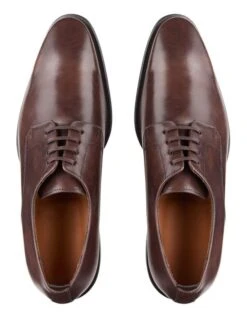 Brinkley Leather Dress Shoes In Brown -Myer Clothing Shop 921194920 3 720x928