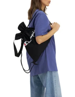 Champion Drawcord Backpack In Black -Myer Clothing Shop 921363670 3 720x928