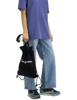 Champion Drawcord Backpack In Black -Myer Clothing Shop 921363670 4 720x928