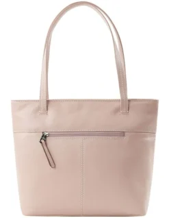 Nelson Blush Zip Top Tote Bag In Blush Pink 5 Nelson Blush Zip Top Tote Bag In Blush Pink -Myer Clothing Shop 921565810 3 720x928
