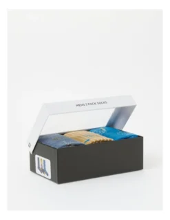 Summer Socks 3 Pack Gift Box In Multi -Myer Clothing Shop 922058290 4 720x928