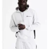 Champion Panel Hoodie In White