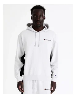 Champion Panel Hoodie In White -Myer Clothing Shop 922699450 5 720x928