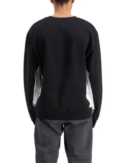 Champion Panel Crew In Black/White -Myer Clothing Shop 922699540 3 720x928