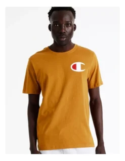 Champion C Logo Tee In Golden Slam -Myer Clothing Shop 922701250 3 720x928