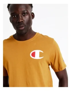 Champion C Logo Tee In Golden Slam -Myer Clothing Shop 922701250 4 720x928