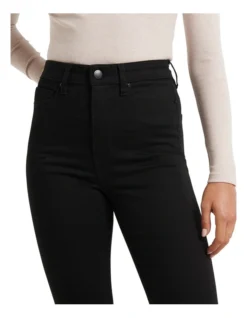Bella Cropped High Rise Jean In Black -Myer Clothing Shop 922751020 4 720x928