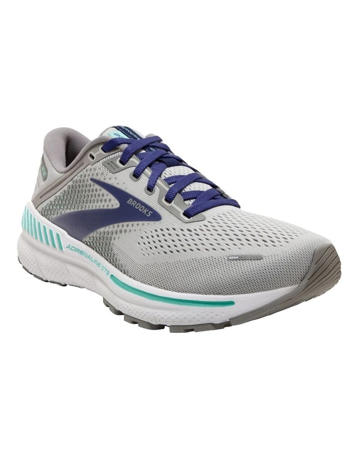 BROOKS Adrenaline GTS 22 Grey Running Shoe 3 BROOKS Adrenaline GTS 22 Grey Running Shoe - Image 3