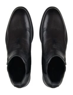 Harley Leather Chelsea Boots In Black -Myer Clothing Shop 923393890 3 720x928