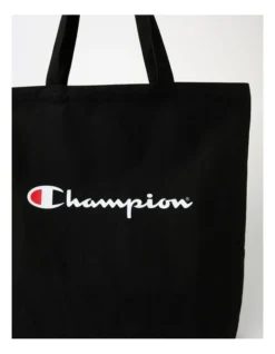 Champion Script Canvas Tote In Black -Myer Clothing Shop 923398750 3 720x928