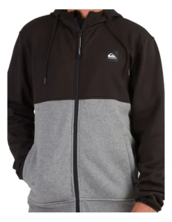 Quiksilver Burnz Zip-Up Hoodie Black 8 Quiksilver Burnz Zip-Up Hoodie Black -Myer Clothing Shop 923719060 4 720x928