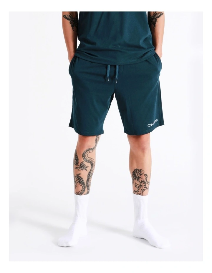 Calvin Klein Chill Sleep Short In Navy 2 Calvin Klein Chill Sleep Short In Navy - Image 2