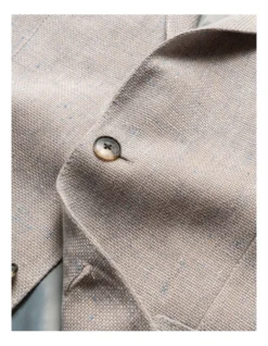 The Cascades Sports Fit Jacket In Sand -Myer Clothing Shop 923769460 5 720x928