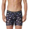 Eco Sharks Comfort Long Leg Trunk In Black