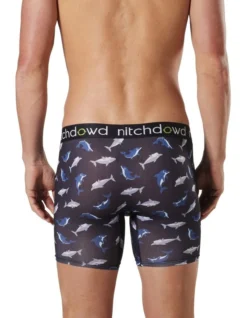 Eco Sharks Comfort Long Leg Trunk In Black -Myer Clothing Shop 924133150 3 720x928