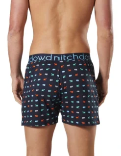 Hungry Hippo Loose Fit Boxer Short In Navy -Myer Clothing Shop 924135310 3 720x928