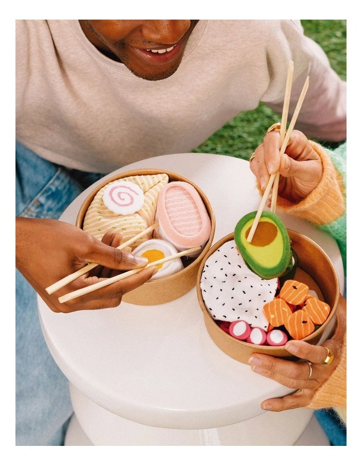 Miso Ramen 2 Pack Socks 2 Miso Ramen 2 Pack Socks - Image 2