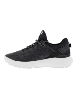 ECCO ATH-1 Elastic Lace Sneaker In Black 9 ECCO ATH-1 Elastic Lace Sneaker In Black -Myer Clothing Shop 924429340 3 720x928
