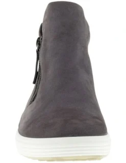 ECCO Soft 7 Zipped Ankle Boot In Dark Grey 13 ECCO Soft 7 Zipped Ankle Boot In Dark Grey -Myer Clothing Shop 924475690 7 720x928