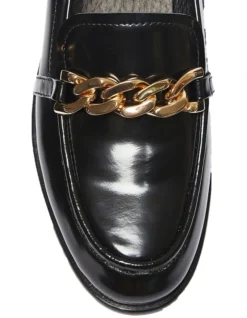 Kate Black Hi Shine Flat Shoes -Myer Clothing Shop 924542830 7 720x928