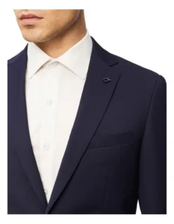 Calvin Klein Slim Twill Suit Jacket Navy -Myer Clothing Shop 924592690 3 720x928