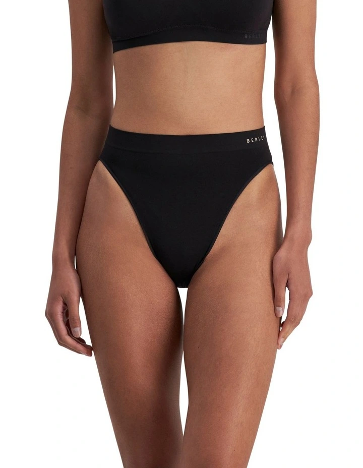Berlei Understate Hi-Cut Brief In Black 4 Berlei Understate Hi-Cut Brief In Black - Image 4