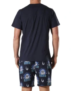 STAR WARS Mandalorian Galaxy No 1 Sleep Set In Navy -Myer Clothing Shop 924736150 4 720x928