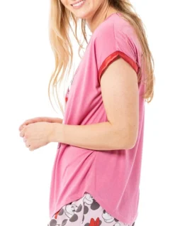 Mickey Mouse Sleep Top In Pink -Myer Clothing Shop 925492150 4 720x928